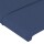 vidaXL Kopfteil mit Ohren Blau 83x23x118/128 cm Stoff