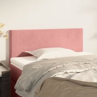 vidaXL Kopfteil Rosa 80x5x78/88 cm Samt