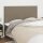 vidaXL Kopfteile 4 Stk. Taupe 80x5x78/88 cm Stoff