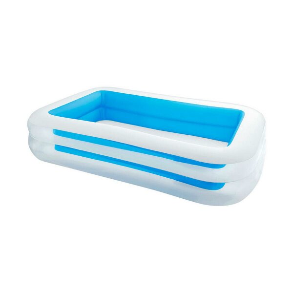 Aufblasbarer Pool Intex 56483 770 L (262 x 175 x 56 cm) Blau/Wei&szlig; 262 x 175 x 56 cm