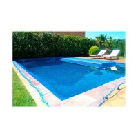 Poolabdeckung Fun&Go Leaf Pool Blau (4 x 4 m)