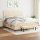 vidaXL Boxspringbett mit Matratze Creme 180x200 cm Stoff