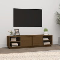 vidaXL TV-Schrank Honigbraun 156x40x40 cm Massivholz Kiefer