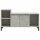 vidaXL TV-Schrank Betongrau 100x35x55 cm Holzwerkstoff