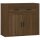 vidaXL Sideboard Braun Eichen-Optik 80x33x70 cm Holzwerkstoff