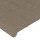 vidaXL Kopfteil mit Ohren Taupe 183x16x118/128 cm Stoff