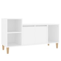 vidaXL TV-Schrank Wei&szlig; 100x35x55 cm Holzwerkstoff