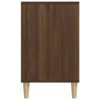 vidaXL Schuhregal Braun Eichen-Optik 102x36x60 cm Holzwerkstoff