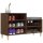 vidaXL Schuhregal Braun Eichen-Optik 102x36x60 cm Holzwerkstoff