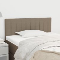 vidaXL Kopfteil Taupe 90x5x78/88 cm Stoff