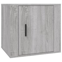 vidaXL Nachttische 2 Stk. Grau Sonoma 50x39x47 cm