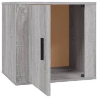 vidaXL Nachttische 2 Stk. Grau Sonoma 50x39x47 cm