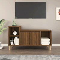 vidaXL TV-Schrank Braun Eichen-Optik 100x35x55 cm Holzwerkstoff