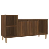 vidaXL TV-Schrank Braun Eichen-Optik 100x35x55 cm Holzwerkstoff