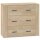 vidaXL Sideboard Sonoma-Eiche 80x33x70 cm Holzwerkstoff