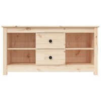 vidaXL TV-Schrank 103x36,5x52 cm Massivholz Kiefer