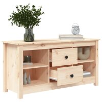 vidaXL TV-Schrank 103x36,5x52 cm Massivholz Kiefer