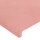 vidaXL Kopfteile 2 Stk. Rosa 90x5x78/88 cm Samt