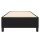 vidaXL Boxspringbett Schwarz 80x200 cm Stoff