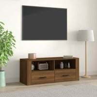 vidaXL TV-Schrank Braun Eichen-Optik 100x35x40 cm Holzwerkstoff