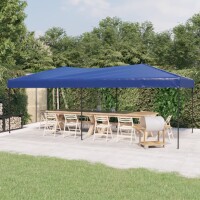 vidaXL Partyzelt Faltbar Blau 3x6 m