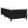 vidaXL Boxspringbett Schwarz 100x200 cm Stoff