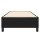 vidaXL Boxspringbett Schwarz 100x200 cm Stoff