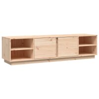 vidaXL TV-Schrank 156x40x40 cm Massivholz Kiefer