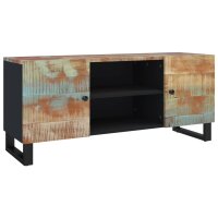 vidaXL TV-Schrank 105x33x46 cm Altholz Massiv