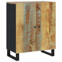 vidaXL Sideboard 60x33x75 cm Altholz Massiv