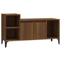 vidaXL TV-Schrank Braun Eichen-Optik 100x35x55 cm Holzwerkstoff