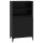 vidaXL Highboard Schwarz 60x36x110 cm Holzwerkstoff