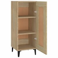 vidaXL Sideboard Sonoma-Eiche 34,5x34x90 cm Holzwerkstoff