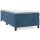 vidaXL Boxspringbett Dunkelblau 90x190 cm Samt