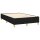 vidaXL Boxspringbett Schwarz 120x200 cm Stoff