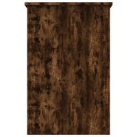 vidaXL Schreibtisch R&auml;uchereiche 100x50x76 cm Holzwerkstoff