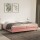 vidaXL Boxspringbett Rosa 200x200 cm Samt