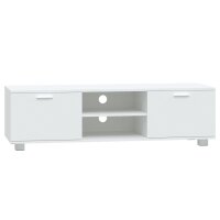 vidaXL TV-Schrank Wei&szlig; 140x40,5x35 cm Holzwerkstoff