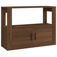 vidaXL Sideboard Braun Eichen-Optik 80x30x60 cm Holzwerkstoff