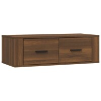 vidaXL TV-Wandschrank Braun Eichen-Optik 80x36x25 cm Holzwerkstoff