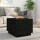 vidaXL Couchtisch Schwarz 40x50x35 cm Massivholz Kiefer