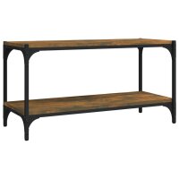 vidaXL TV-Schrank R&auml;uchereiche 80x33x41 cm Holzwerkstoff und Stahl