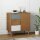 vidaXL Sideboard MOLDE Braun 76,5x40x80 cm Massivholz Kiefer