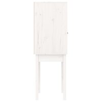 vidaXL Highboard Wei&szlig; 60x40x120 cm Massivholz Kiefer