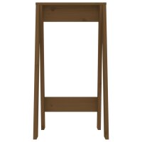 vidaXL Hocker 2 Stk. Honigbraun 40x40x75 cm Massivholz Kiefer