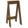 vidaXL Hocker 2 Stk. Honigbraun 40x40x75 cm Massivholz Kiefer