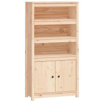 vidaXL Highboard 80x35x154 cm Massivholz Kiefer