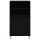 vidaXL Highboard Schwarz 60x36x110 cm Holzwerkstoff