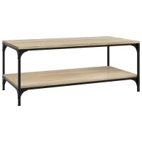 vidaXL Couchtisch Sonoma-Eiche 100x50x40 cm Holzwerkstoff