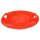 vidaXL Rundschlitten Rot 66,5 cm PP